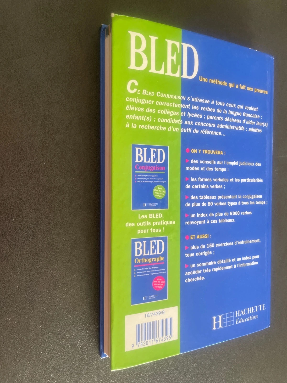 Bled bescherelle conjugaison français école collège lycée – photo 4